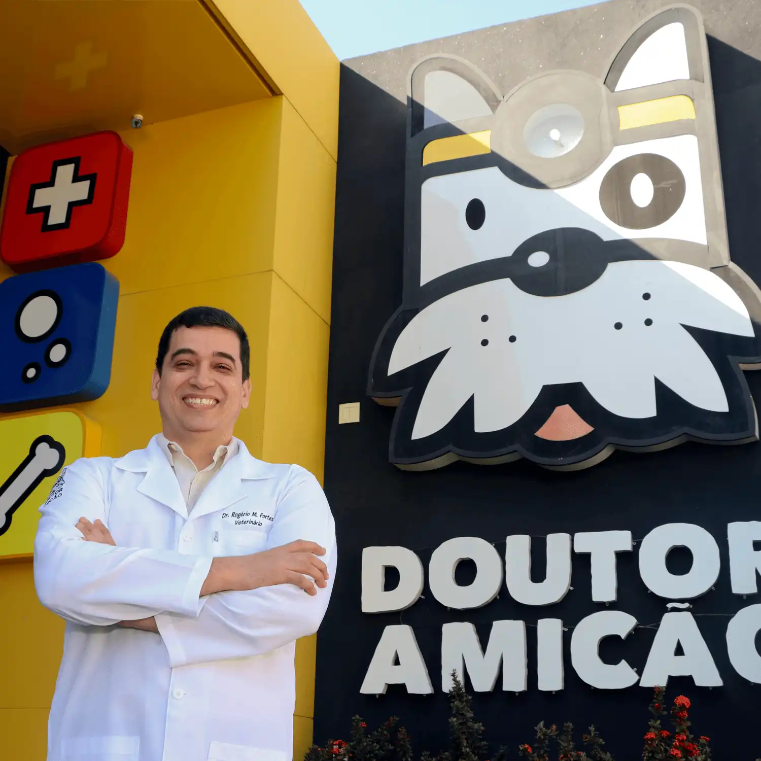 Fachada da Clínica Doutor Amicão